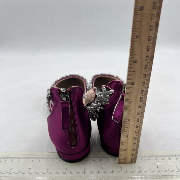 XYD | Shoes | Xyd Eggplant Pointed Toe Dorsay Sparkly  XYD Eggplant Pointed Toe Sparkly Rhinestones Ankle Strap D\'Orsay Wedding Sandals